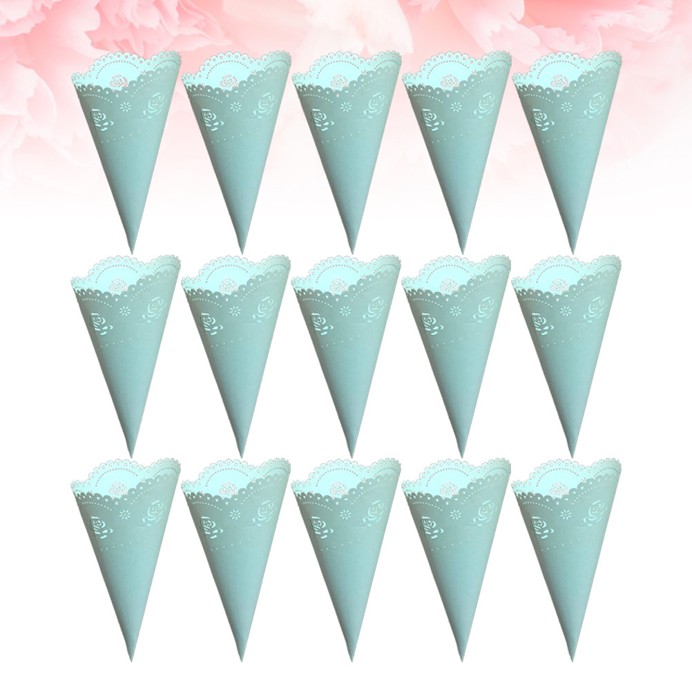 Papercraft Supply Confetti - 20Pcs 중공 색종이 조각 홀더 종이