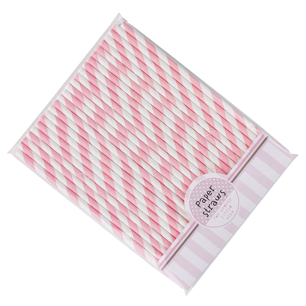 30Pcs 친환경 종이 줄무늬 빨대 핑크 화이트 다채로 - Paper Straw Color 리뷰 및 가격
