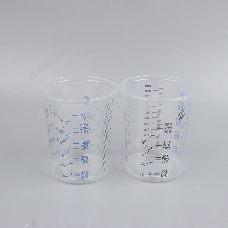 페인트 혼합 보정 컵 플라스틱 컵, 600ml 냄비,  - Plastic Cup 50Pcs 리뷰 및 가격