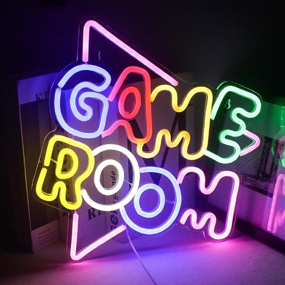 게임룸 네온사인 맞춤 제작 가능한 화려한 LED 네온  - Neon Sign Party 리뷰 및 가격