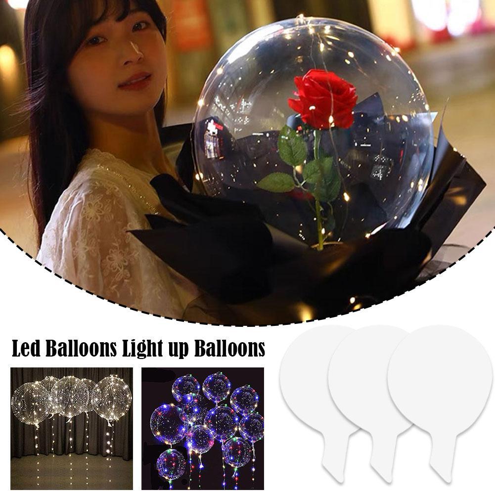 3 Pcs Led 풍선 라이트 업 풍선 빛나는 보블 볼 - Led Balloon Light 리뷰 및 가격