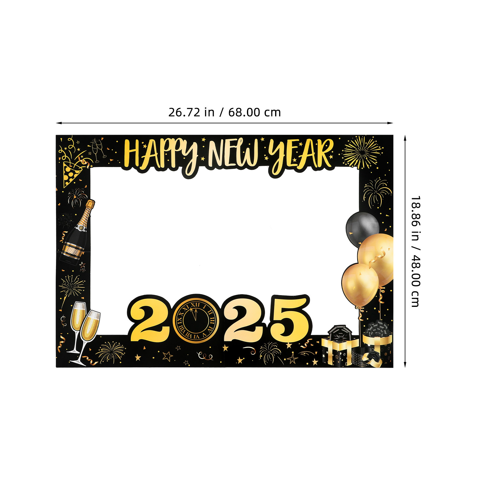 크리에이티브 블랙 골드 2025 포토 부스 프레임 페이 - Photo Booth Frame 리뷰 및 가격