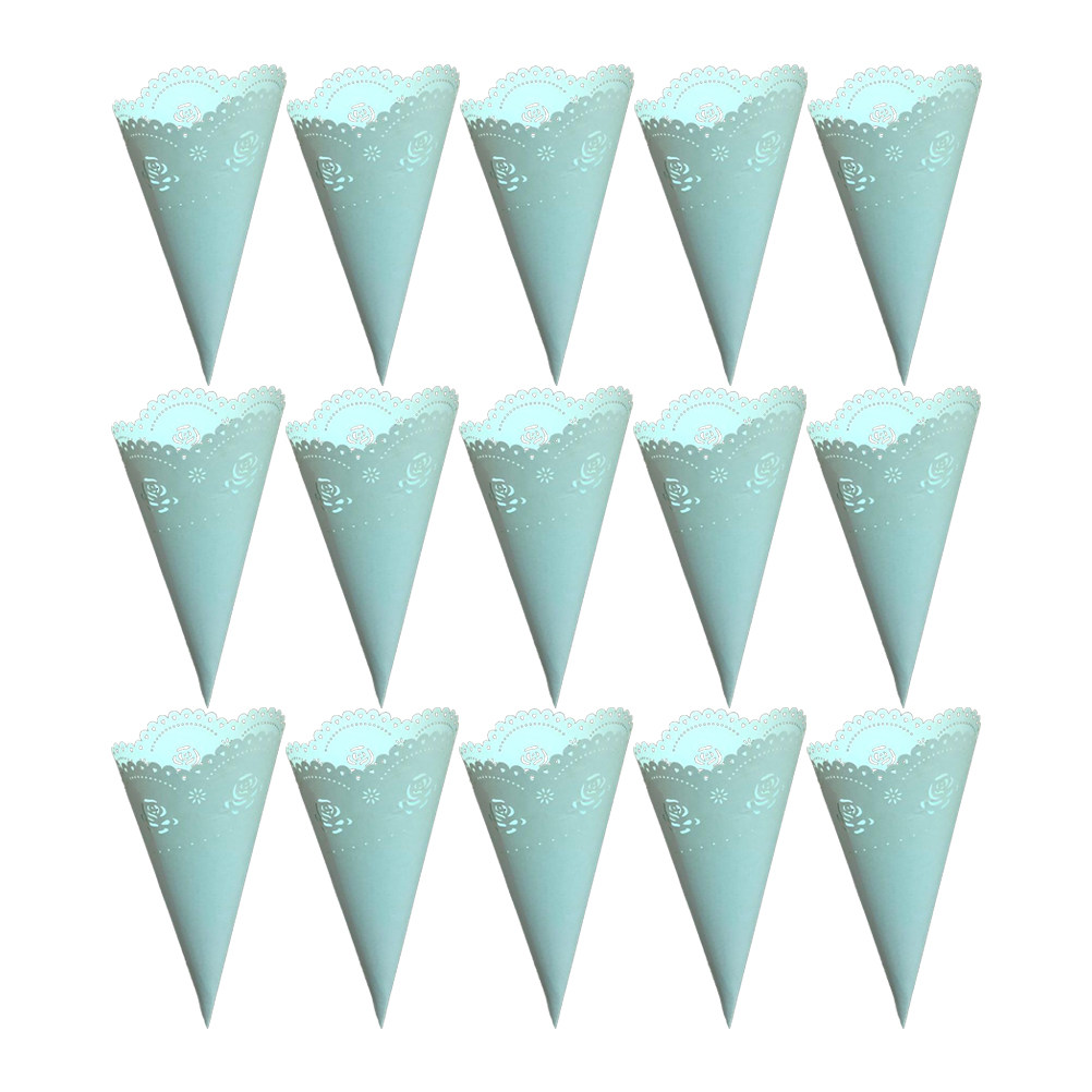 20Pcs 중공 색종이 조각 홀더 종이 콘 강력한 공예 - Papercraft Supply Confetti 리뷰 및 가격