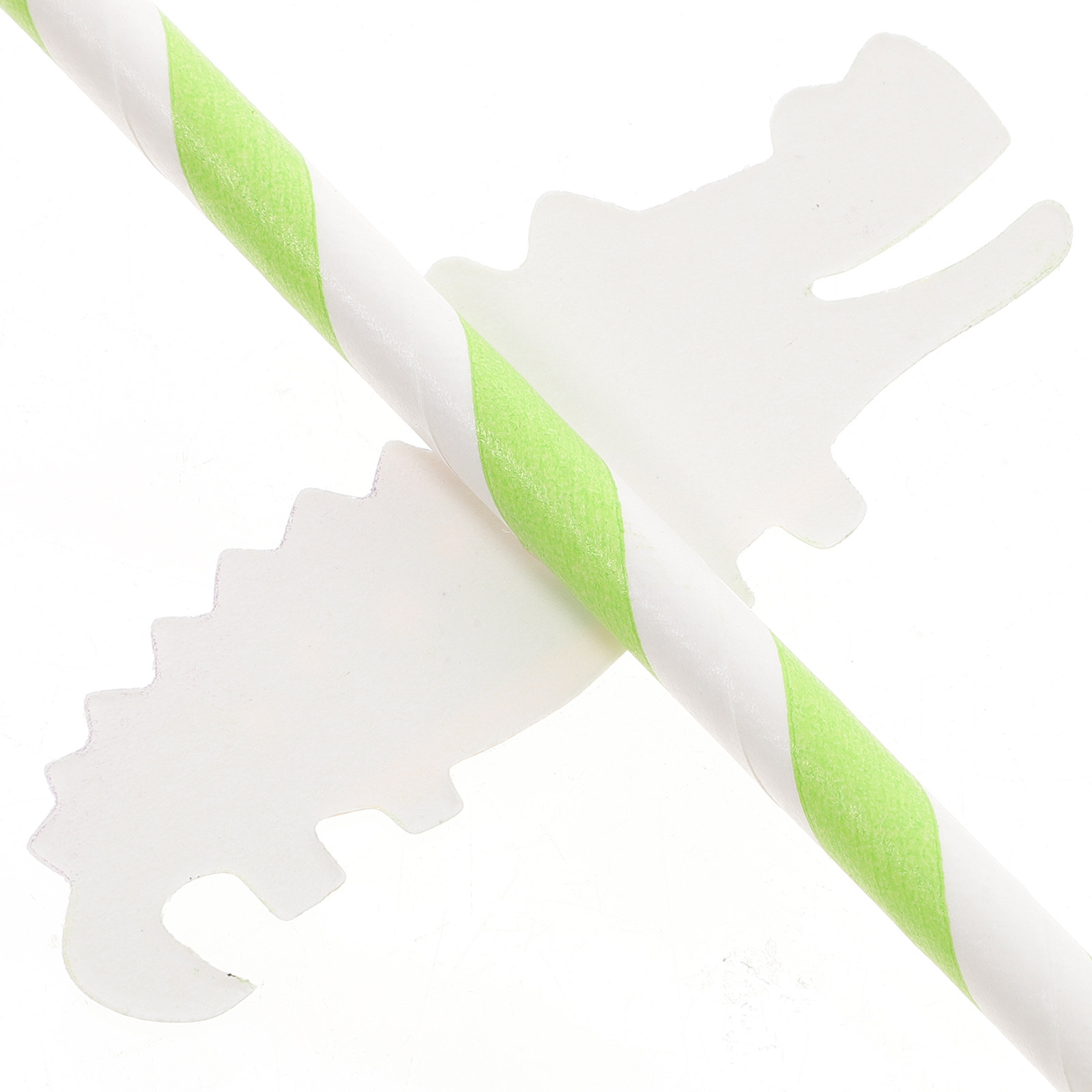 300Pcs 종이 빨대 생분해성 다채로운 만화 악어 파 - Paper Straw Color 리뷰 및 가격