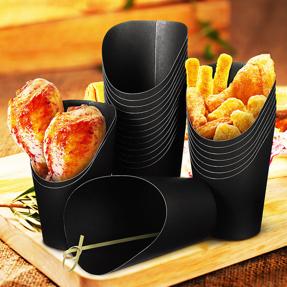 50개 크라프트 종이 프렌치 프라이 컵, 감자튀김, 사 - Plastic Cup 50Pcs 리뷰 및 가격