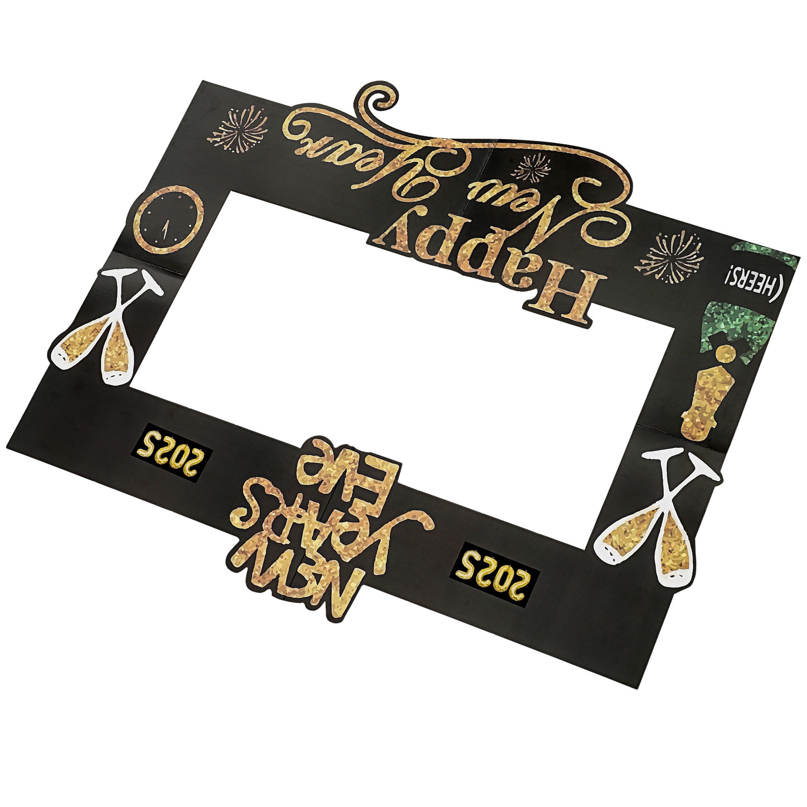2025 새해 사진 소품 휴대용 사진 프레임 튼튼한 휴 - Photo Booth Frame 리뷰 및 가격