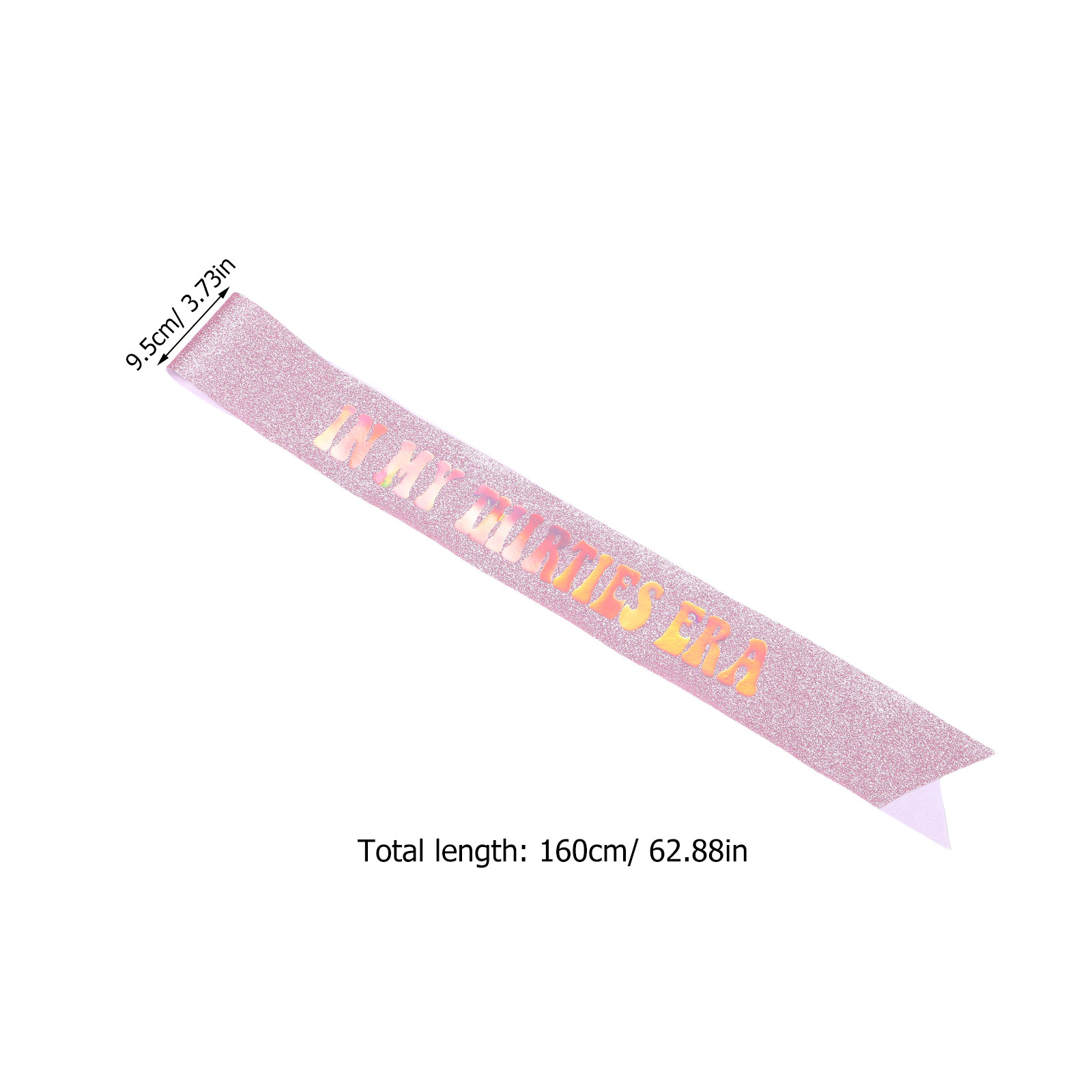 30대 시절 여성용 생일 띠, 반짝이는 무지개빛 숄더  - Birthday Sash Glitter 리뷰 및 가격